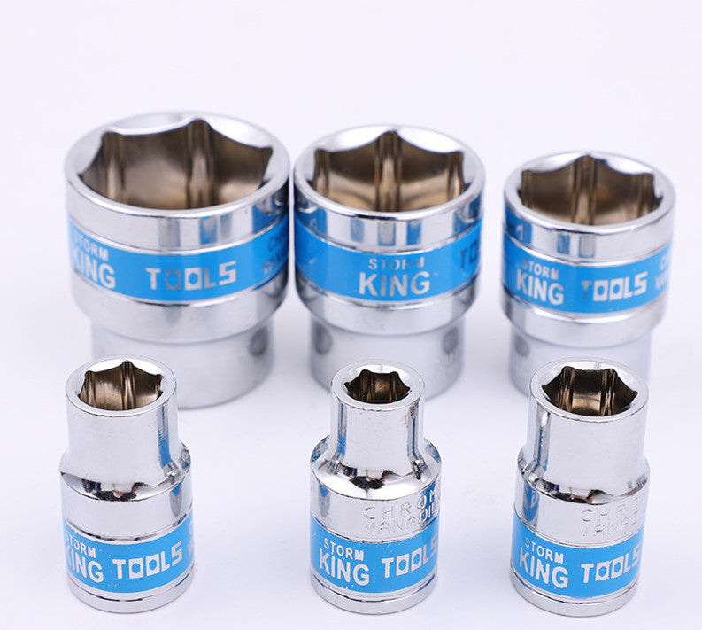 24-piece Curved Bow Car Repair Wrench Combination Set Mechanical Household Sleeve Hardware Kits Set