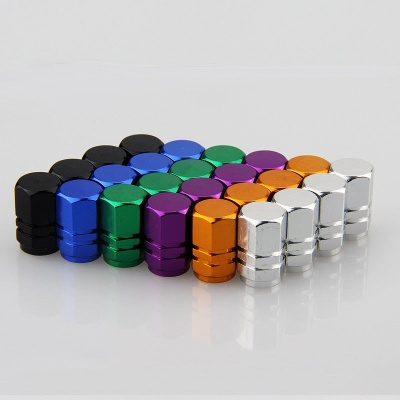 Aluminum Alloy Car Wheel Tire Valve Caps