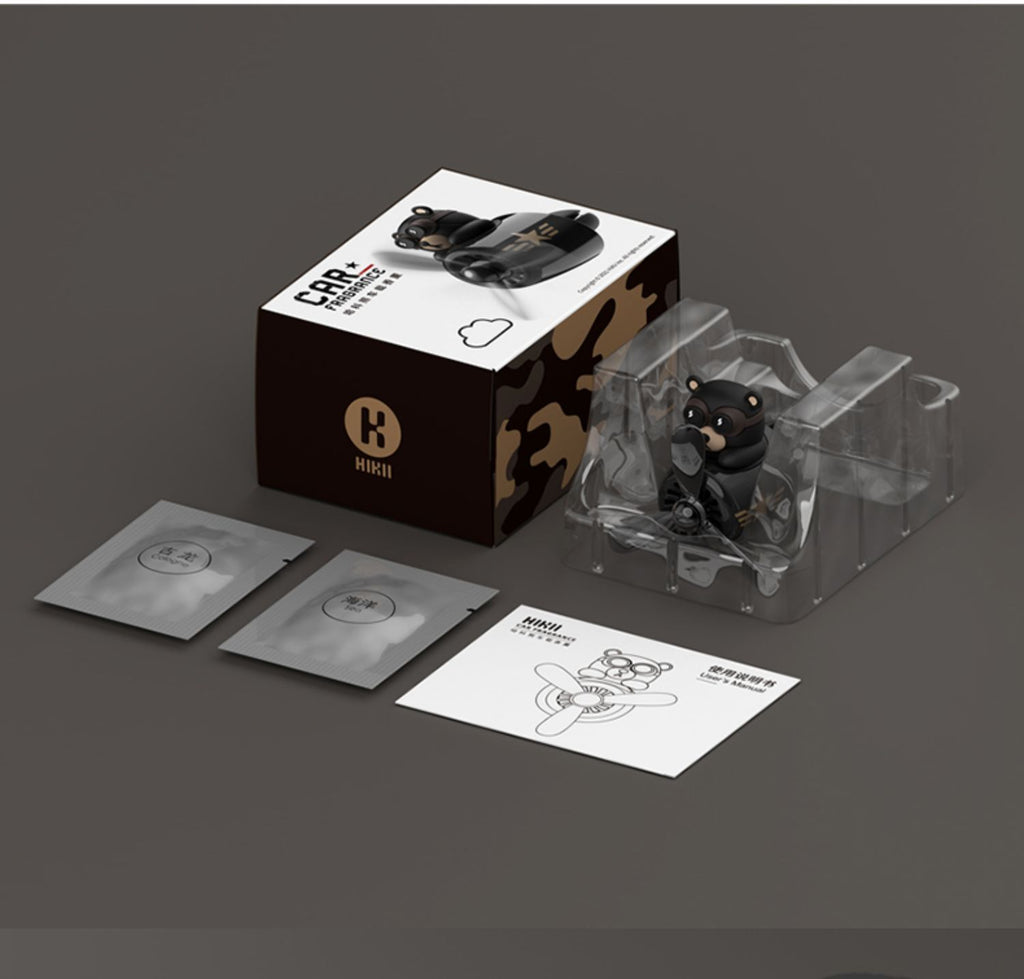 Car Vent Clip Air Freshener - Black