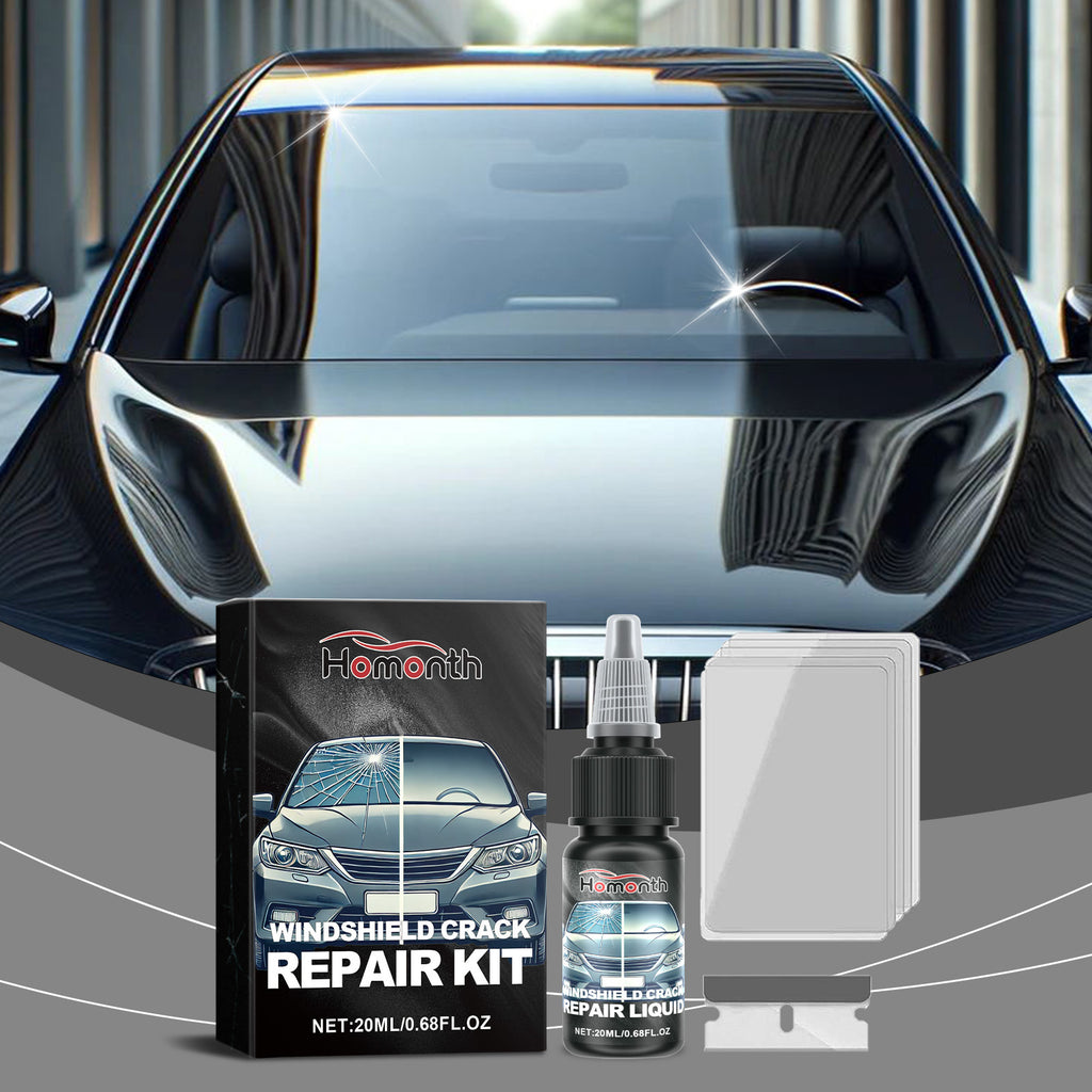 Windshield Nano Bonding Fluid Crack Repair Kit