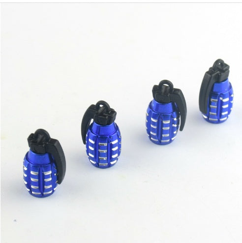 2pcs or 4pcs Hand Grenade Tire Valve Stem Air Caps
