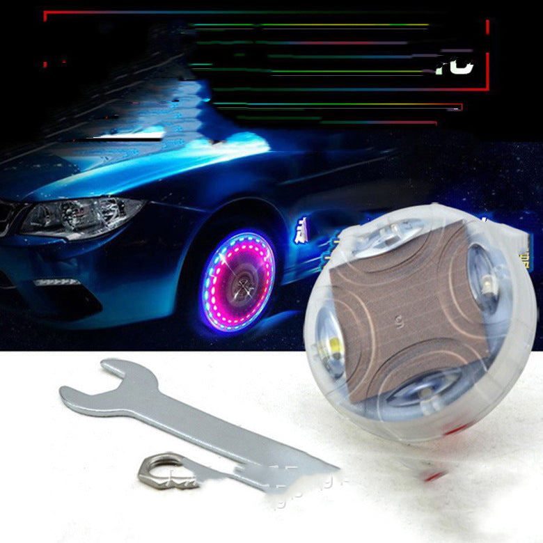 Car Tire Motorcycle Light Solar Valve Cap