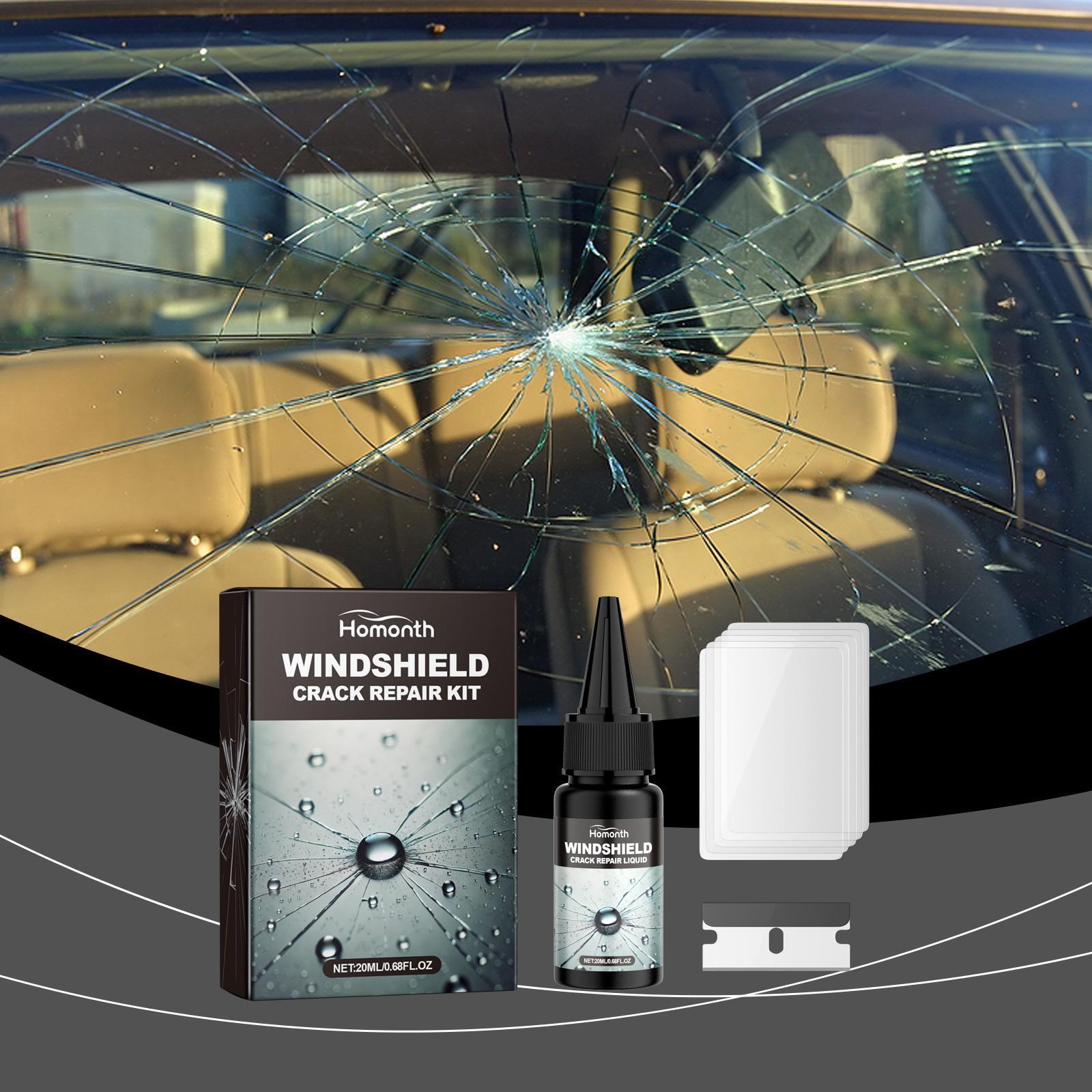 Holmont Car Windshield Crack Repair Kit Nano-repair Fluid Quickly Repairs Cracks For A Clear View And Safe Travel